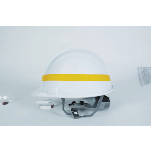 TRUSCO 헬멧용 반사 씰 황색 10개입 TR260Y 1봉