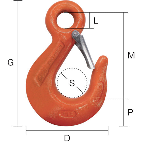 CM Safety Hook HA-280S HA-280S 1 piece