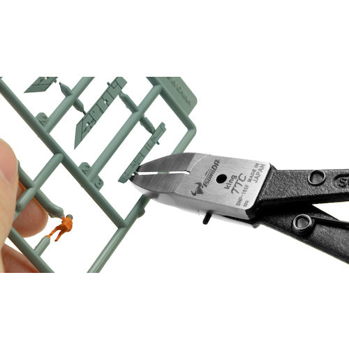 TTC KingTTC Flat Type Slim Nippers with Spring SNP-165F 1 Piece