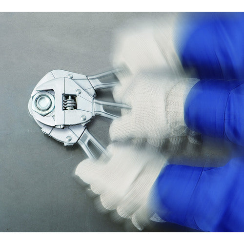 슈퍼 래칫식 와이드 몽키 렌치 호칭: 250 입 열림: 0~36mm 전체 길이: 250mm MWRN36 1정