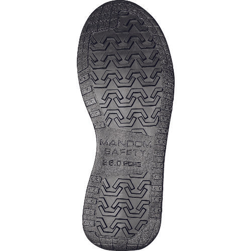 MARUGO マンダムセーフティー#737 ブラック 24.5cm MNDM737-BK-245 1 足