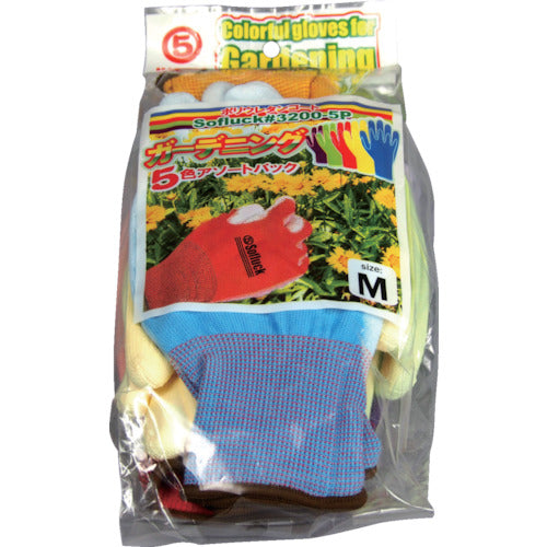 MARUGO 소프 즐겁게 #3200 5색들이 S(5쌍입) SR3200-5C-S 1 PK