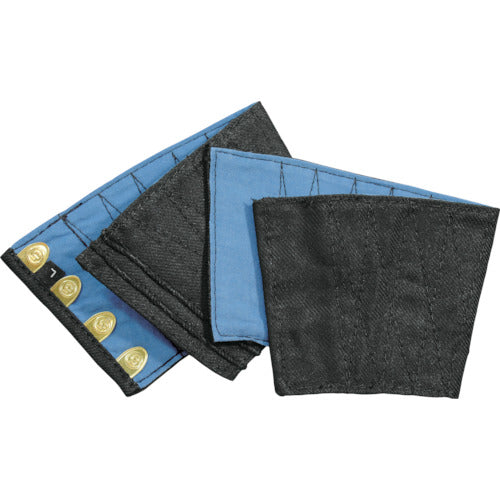 MARUGO Gauntlets (4 pieces) Black Extra Large TEKOU4-BK-LL 1 Twin