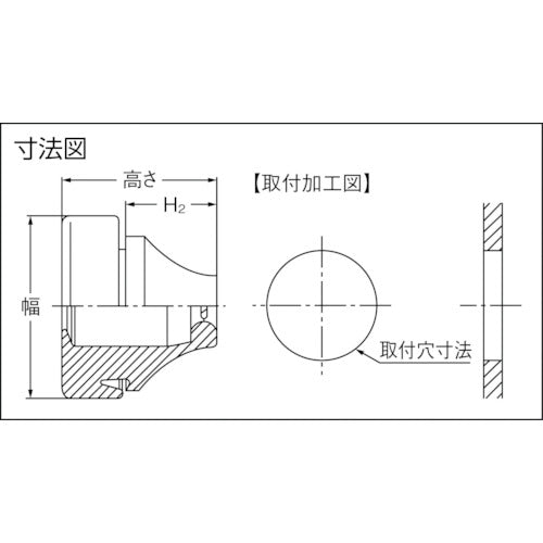 SUGATSUNE (210032498)T−1458259防塵・防水グロメット※在庫限り T-1458259 1 個