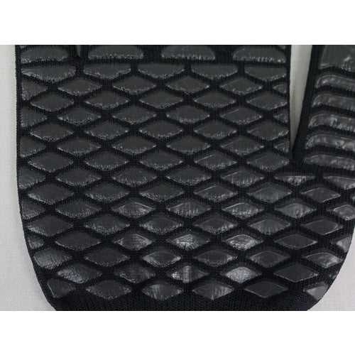 Fukutoku Anti-Slip Gloves, Natural Rubber Suction, Black, Free Size, 791-BLK, 1 Pair