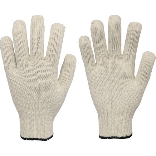 Fukutoku Gloves Eco Dragon Gloves Natural Color L 12 Pairs EG-180 1 Set