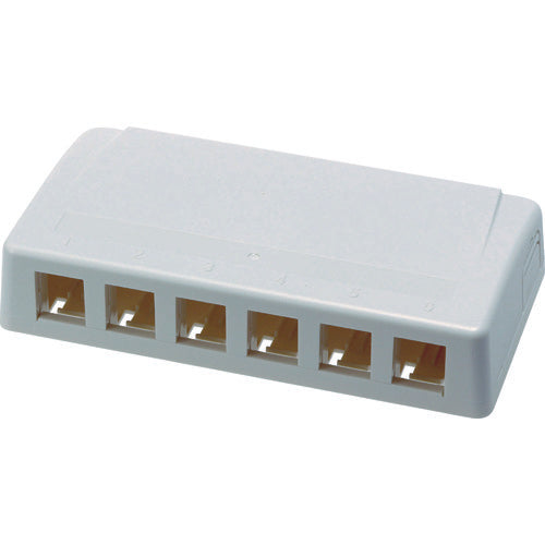 Corning 6-port exposed outlet VOL-SMB-6TJ 1 pc