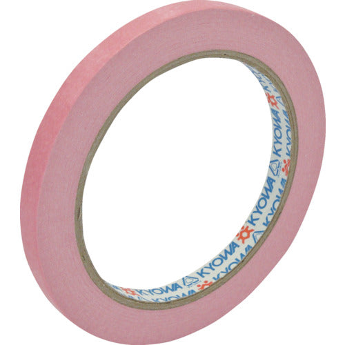 Pylon Bag Sealing Tape Paper Pink 9mm x 50m Thickness 0.07mm HU-001-12 1 roll