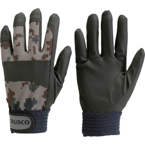 TRUSCO PU Camouflage Gloves Gray LL TPU-CMG-LL 1 Twin