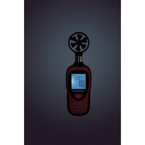 TRUSCO 簡易ミニ風速計 THS-MN 1 個