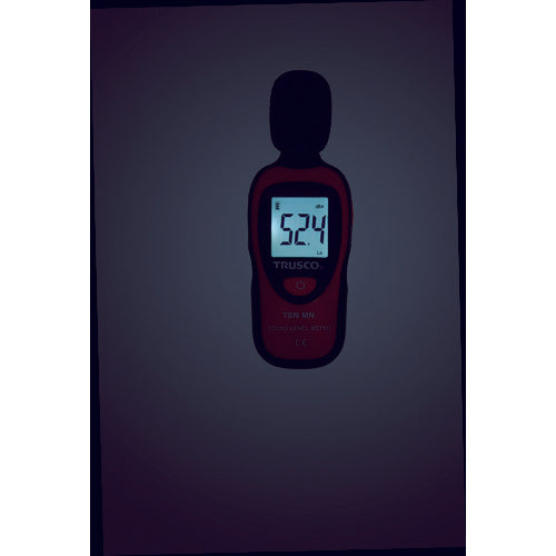TRUSCO 簡易ミニ騒音計 TSN-MN 1 個