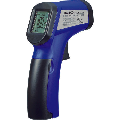 TRUSCCO 방사 온도계 측정 온도 범위 -50~330℃ TDH-330 1개