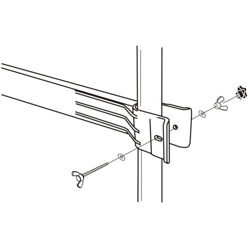 Unit Cart Pocket Support Bar (Extendable) 813-94 1 pc