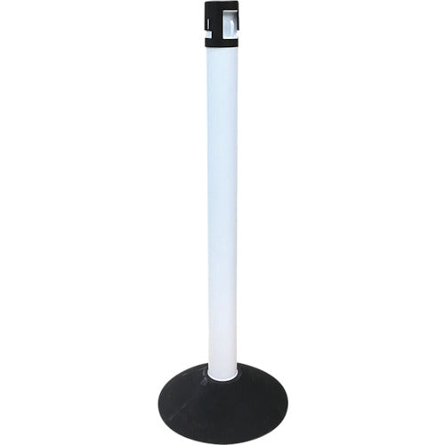 CAR−BOY カラープラポールセット キャップブラック ピラーホワイトゴムベース CP-05CL0921 1 S