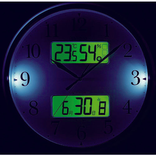 카시오 전파 시계 시계 직경 350mm ITM-660NJ-8JF 1개