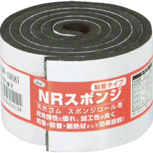 라이트 스폰지 롤 권 50mmX1M 5t 블랙 KSNR-10056T 1 권