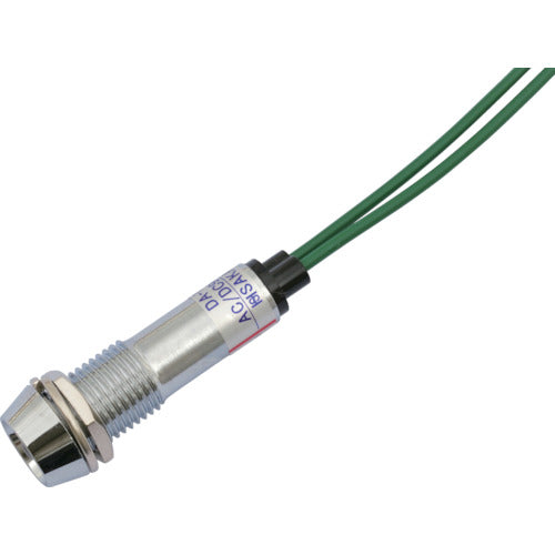 Sakazume LED indicator light DA-10JPL (AC/DC 100V connection) Φ10 Green DA-10JPL-AC/DC100V-G 1 piece