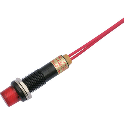 Sakazume LED indicator light DA-10TPBL (AC/DC 200V connection) Φ10 red DA-10TPBL-AC/DC200V-R 1 piece