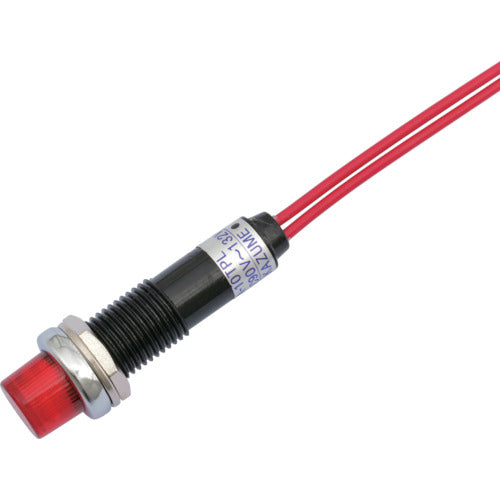 Sakazume LED indicator light DA-10TPL (AC/DC 100V connection) Φ10 Red DA-10TPL-AC/DC100V-R 1 piece
