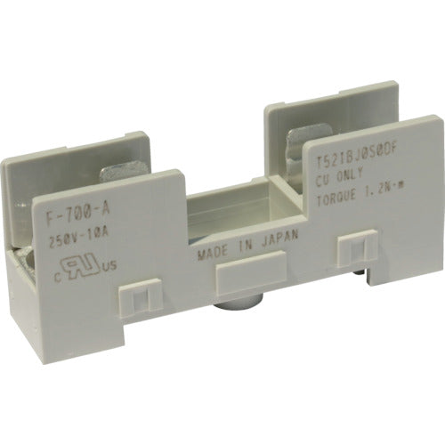 Sato Parts Fuse Holder F-700 Screw-Tightened Terminal Φ6.4X30 F-700-A 1 pc