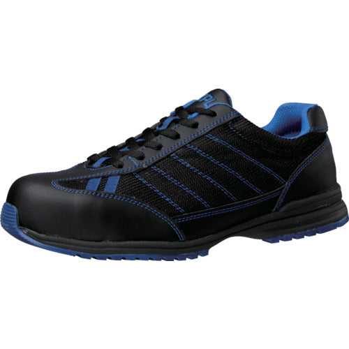 Midori Anzen Ultra-lightweight Toe Cap Sneakers WPT-110 Black x Blue 28cm WPT-110-BK/BL-28.0 1 pair