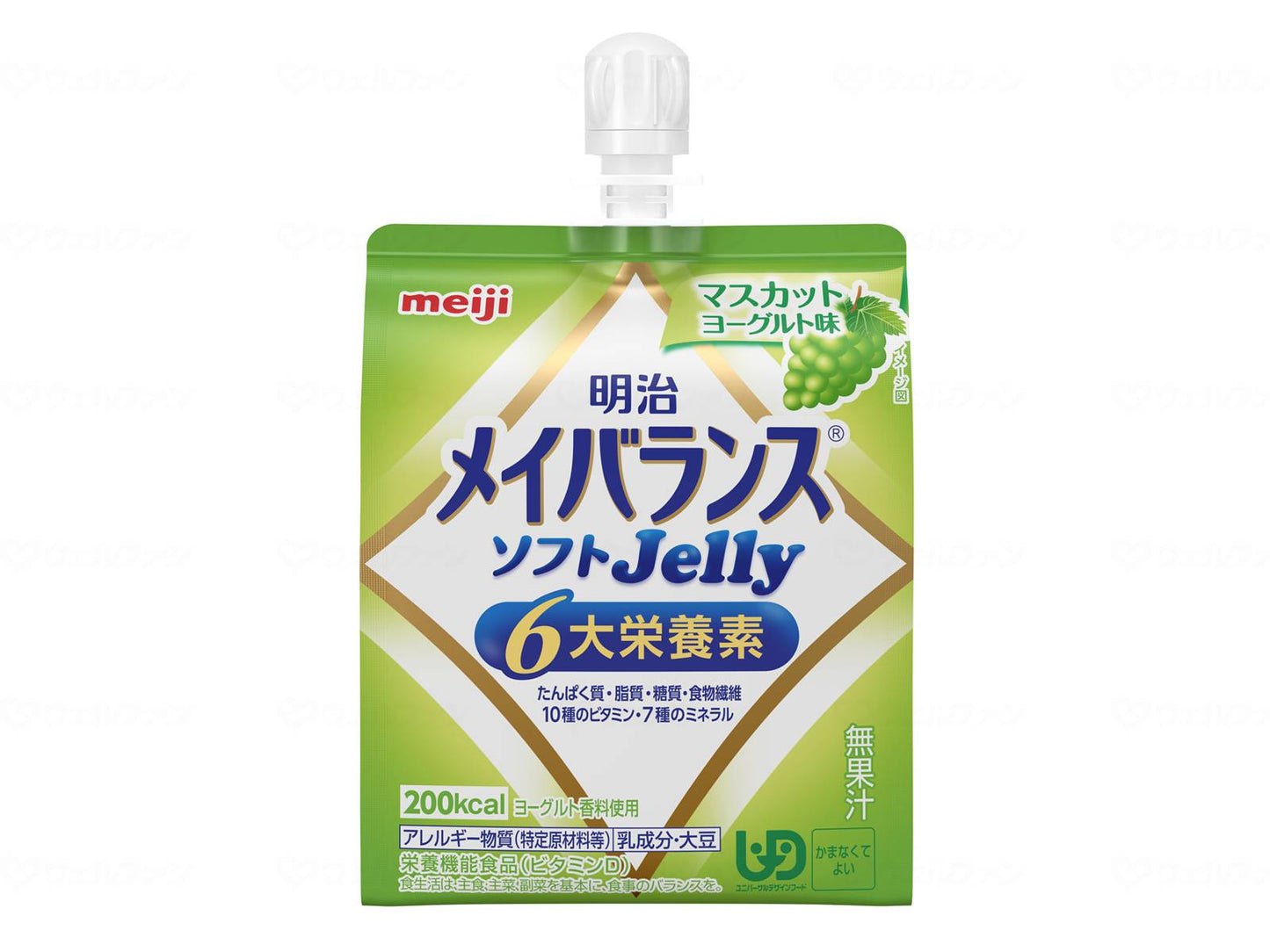 Meiji Meiji Mei Balance Soft Jelly 1 piece Muscat Yogurt flavor