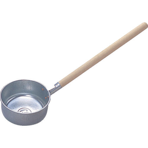 TRUSCO ひしゃく 700ml スチール製 木柄 TBSH-70 1 個