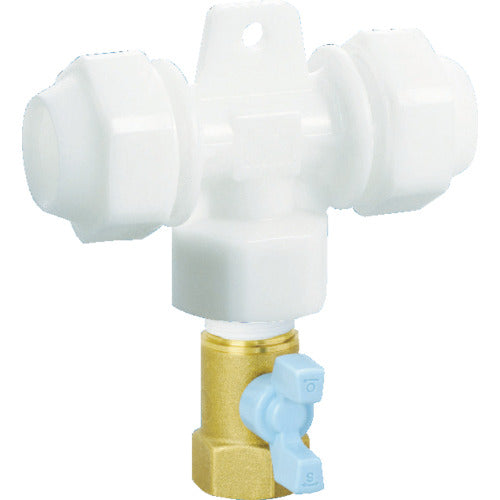 TBC Light Air Valve Female Tee White AIRWT25-FTV 1 pc