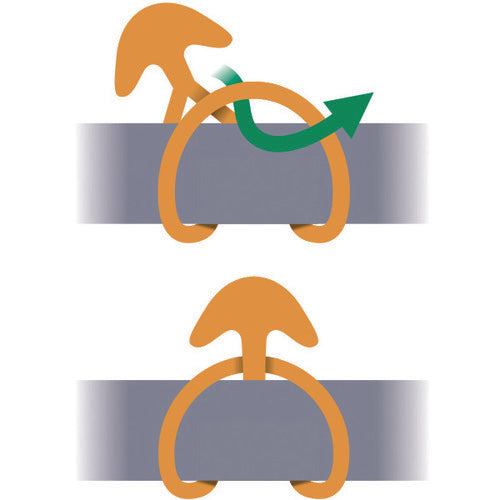 O-Band #14 x 3, amber color, 500g bag (approx. 895 pieces) GFT-103T 1 bag