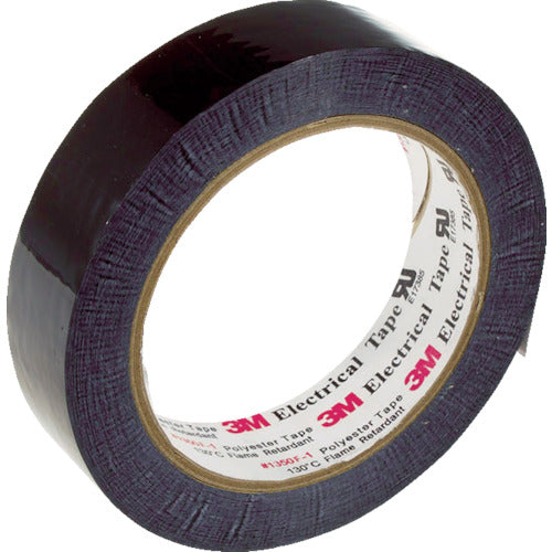 3M Polyester Electrical Insulation Tape 1350 Black 50mm x 66m 1350FB-1 50 1 roll