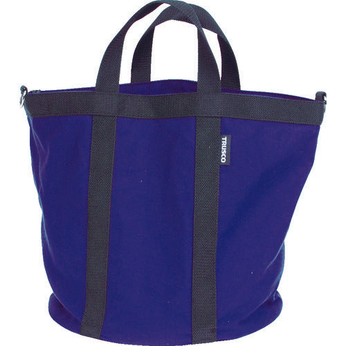 TRUSCO 소프트 터프 전공 버킷 Φ240X240 네이비색 TSDB-240-NV 1개