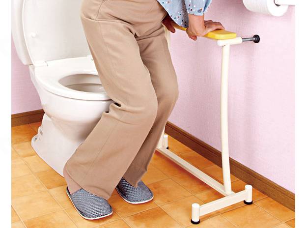 ユニトレンド置楽手すり トイレ用