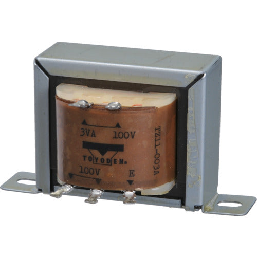 Toyosumi Power Supply TZ11 Series 100V to 100V Double-Wound Isolation Transformer 1VA TZ11-001A 1 unit