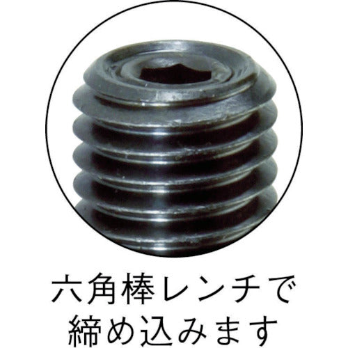 TRUSCO スプリングプランジャー M10 樹脂ピン T10PN-R 1 個