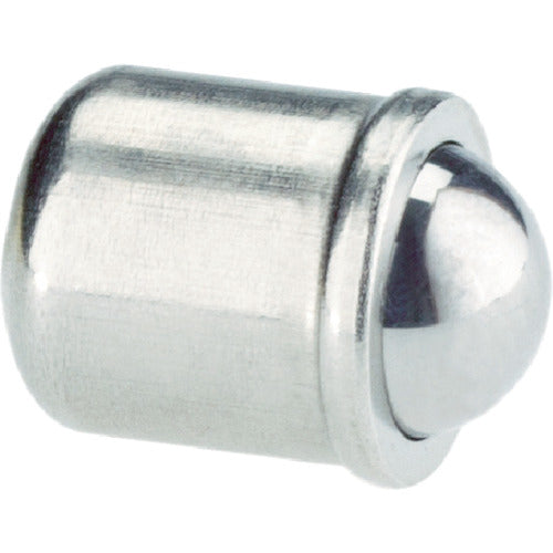 TRUSCO Recessed Plunger, Outer Diameter 6, SUS Case, T6E-SUS, 1 pc