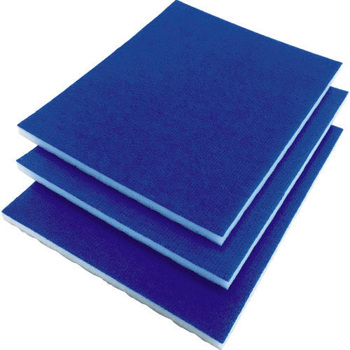 TRUSCO 圧縮メラミンスポンジプロ シートタイプ 3X100X125 3個入 TAST-S-3 1 袋