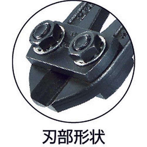 MCC ボルトクリッパアルミ300曲りハンドル BC-ALC30 1 丁