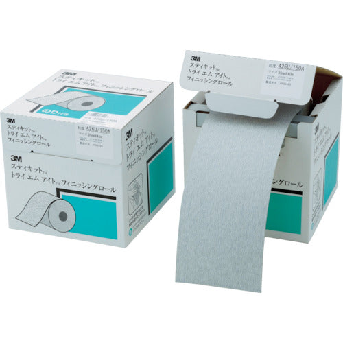 3M 스티킷 피니싱 롤 426U #240 114mmX40m FR 426U 240A 114 1권