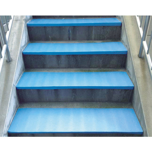 악어 표시 PP 발포·계단 양생 커버 슬림 계단 블루 14장들이 000137 1 상자