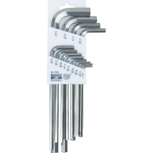 バーコ 9PCSステンレスヘックスセット BE-9770I 1 S