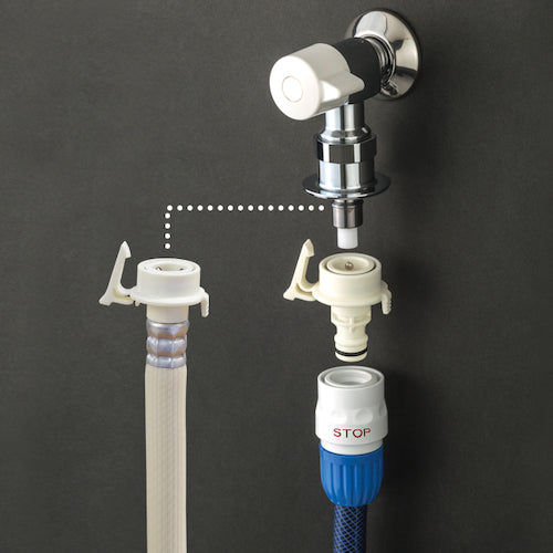 タカギ 洗濯機用蛇口ニップル コネクタセット GWA4411 1 S