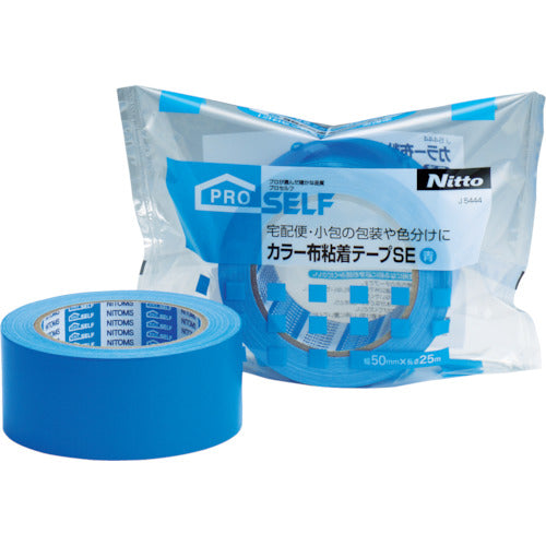 Nitto Color Cloth Adhesive Tape SE Blue J5444 1 Roll
