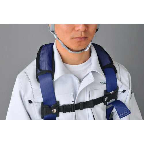 Tanizawa Shoulder Pads for Full Harness, Blue, 581-BJ, 1 Pair