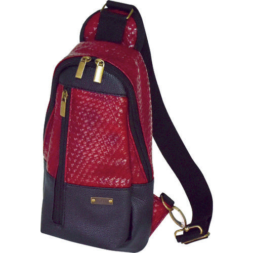 KH BAMBUL 시리즈 보디 백 레드 BABD01-R 1개