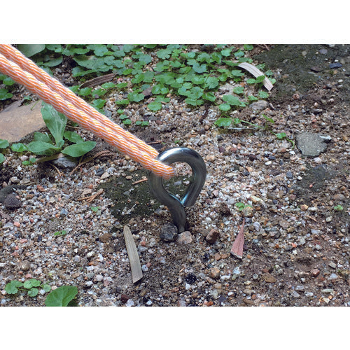 Yutakamake metal fittings, hammer-in can type, 8φ x 200mm, KG-15, 1 piece