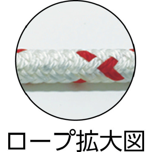 ユタカメイク ポリエステルWブレードドラム巻 6mm×200m コンシロ PRA-106 1 巻