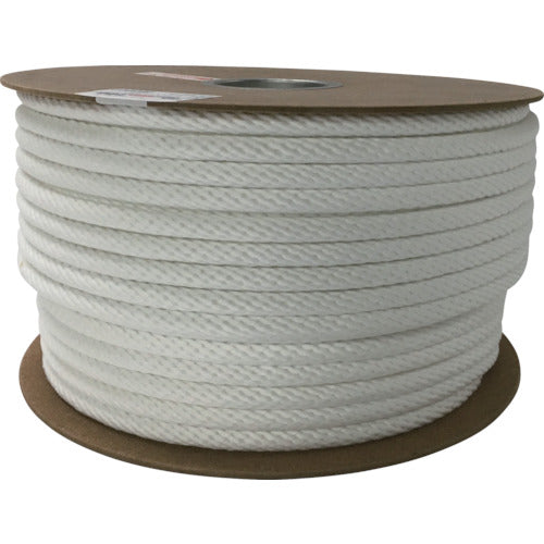 ユタカメイク ポリエステル金剛打ロープドラム巻 12mm×100m PRSX-6 1 巻