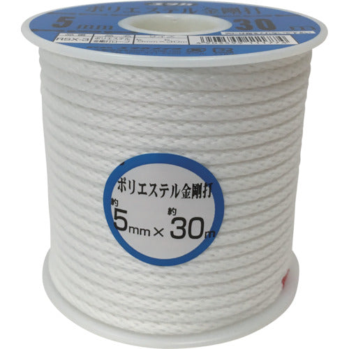 Yutakamake Rope Polyester Kongo-uchi Bobbin Winding 5mm x 30m RSX-3 1 Roll