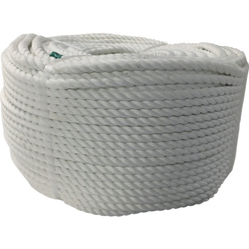 ユタカメイク ロープ ポリエステルロープ巻物 12φ×200m S12-200 1 巻