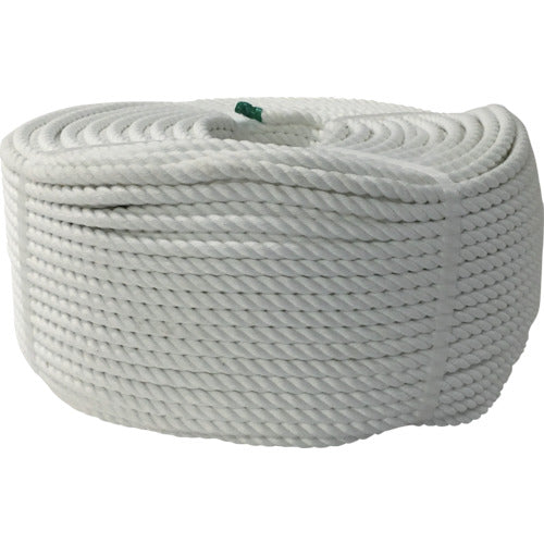 ユタカメイク ロープ ポリエステルロープ巻物 9φ×200m S9-200 1 巻